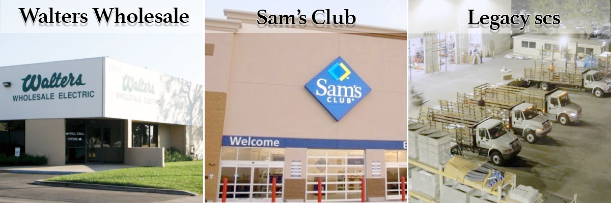 企業視察：Walters Wholesale、Sam's CLUB、Legacy scs、